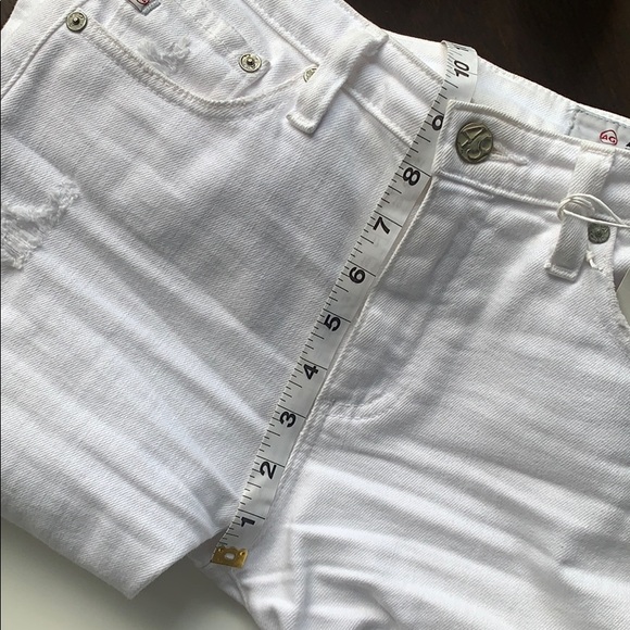 Isabelle Ripped High Waist Ankle Straight Jeans - Picture 8 of 12